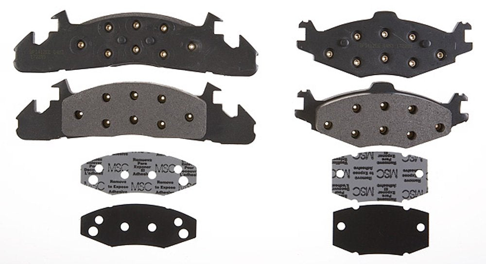 Raybestos Pgd259M Professional Grade Semi-Metallic Disc Brake Pad Set