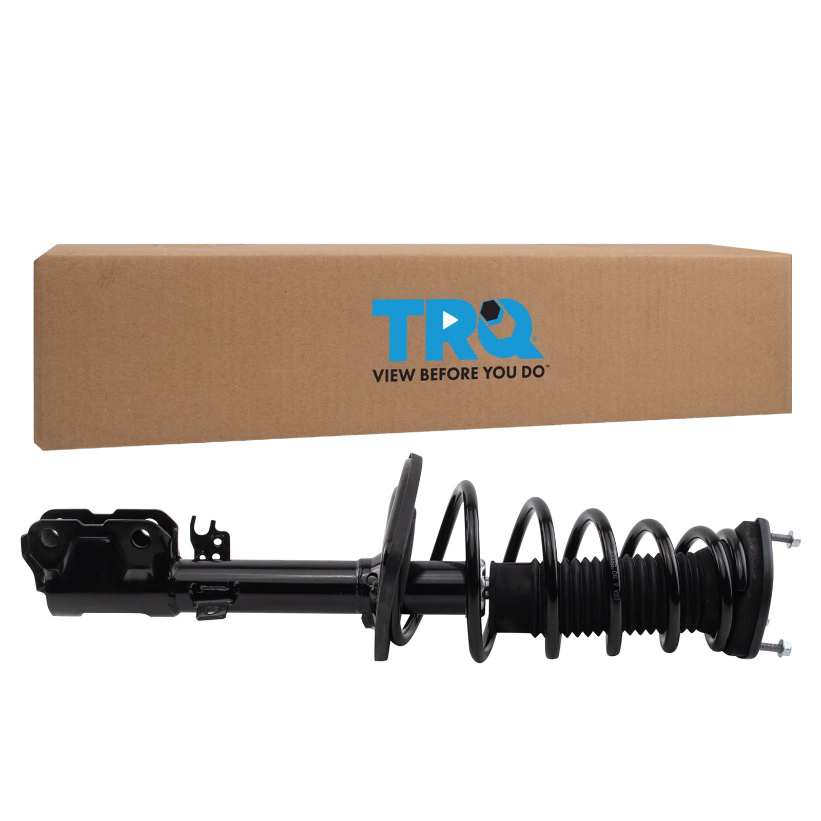 Trq Rear Left Complete Strut & Coil Spring Assembly Drivers Side Compatible With 2013-2018 Lexus Es300H Es350