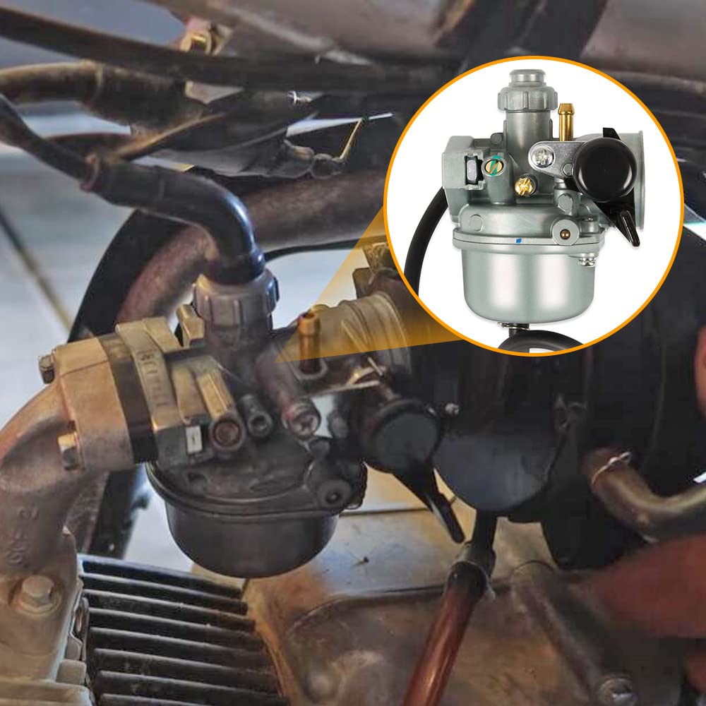 Ransoto Carburetor Carb Compatible With Xr70 Xr70R Crf70 1997-2003 Crf70F 2004-2012 Honda Replaces 16100-Gcf-672 With Carbon Dirt Jet Cleaner Kit
