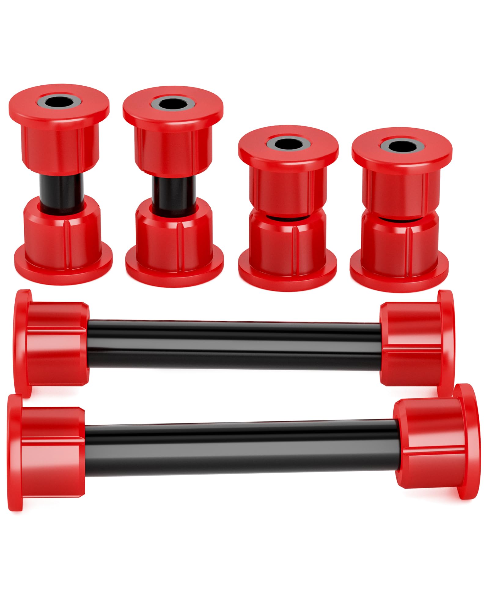Club Car Precedent Front Bushing Kit, Golf Cart Front Lower Spring & Front Upper A Arm Polyurethane Bushings And Sleeves For 200