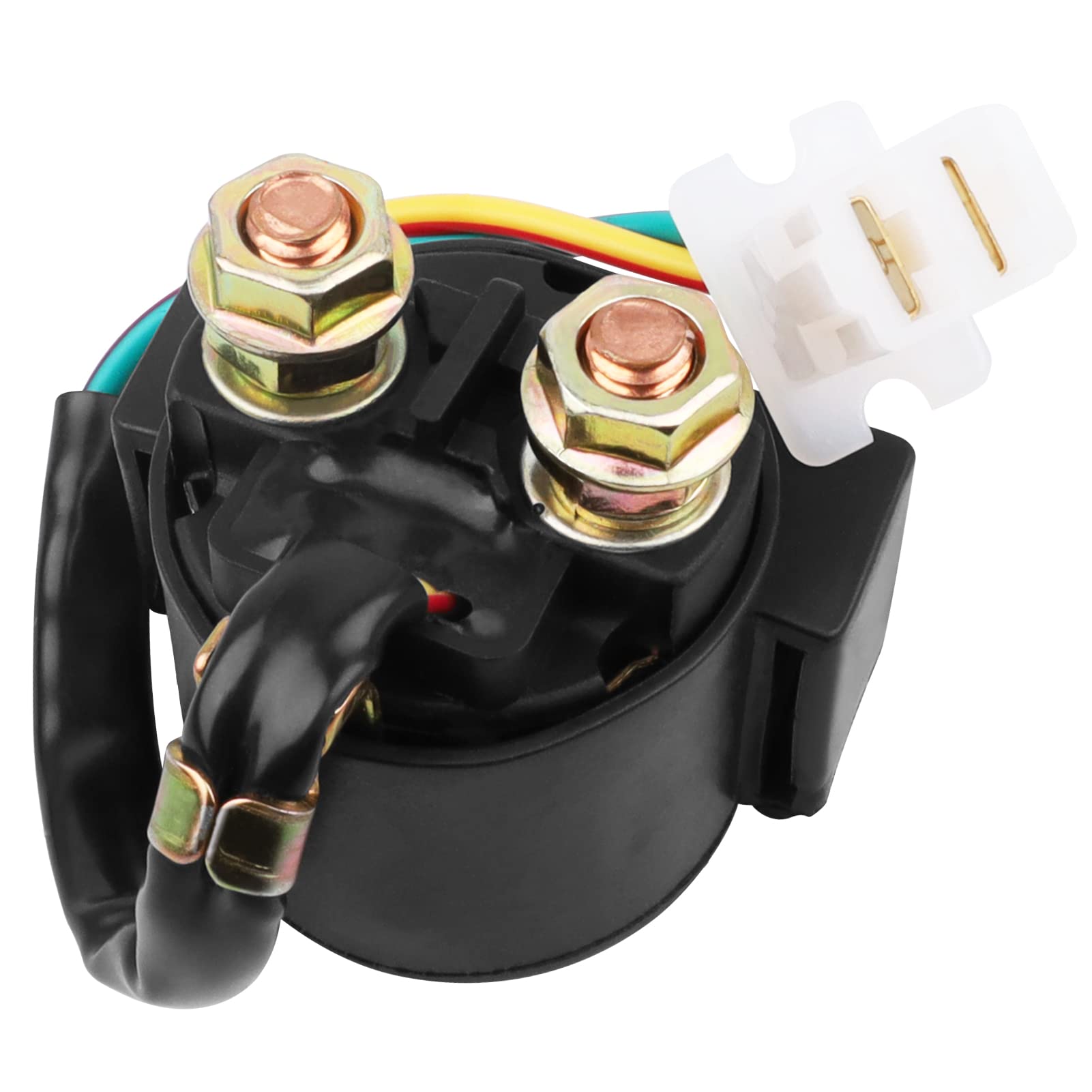 Starter Solenoid Relay for Yamaha Warrior 350 1987-2004 Big Bear 350 1987-1999 Wolverine 350 1996-2005 YFM 350 1996-2005 for Hon