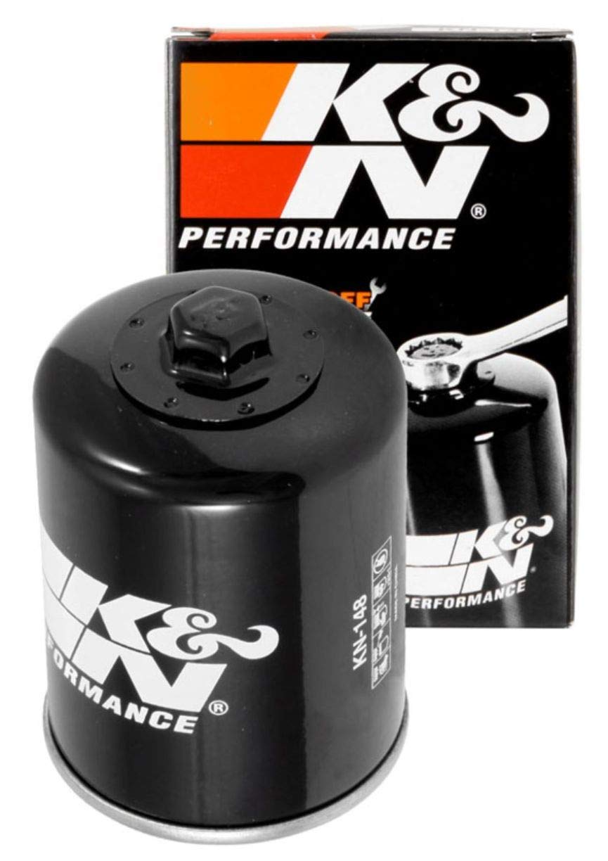 K&N Motorcycle Oil Filter: High Performance, Premium, Designed to be used with Synthetic or Conventional Oils: Fits Select TGB, 