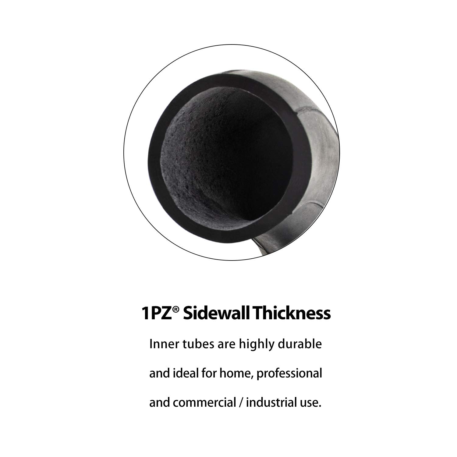 1Pz T18-X02 12 1/2' X2 1/4' (12.5X2.25) Inner Tube For Razor Pocket Mod Bella Chrissy Hannah Montana Electric Scooters Razor Mx125 Dirt Rocket Replacement Inner Tube With Tr87 Bent Valve Stem