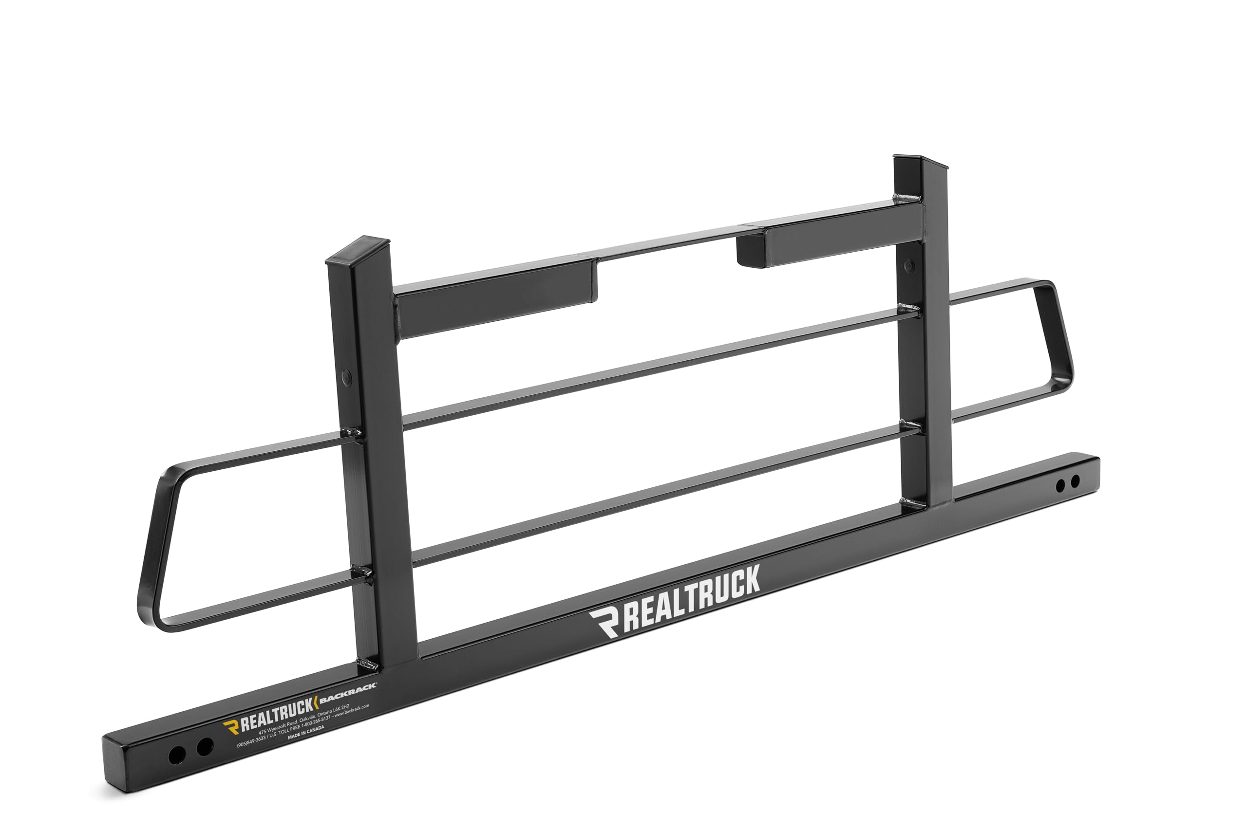 Realtruck Backrack Original Rack Frame Only | Black, No Drill | 15020 | Fits 2020-2025 Chevrolet/Gmc Silverado/Sierra 2500/3500 