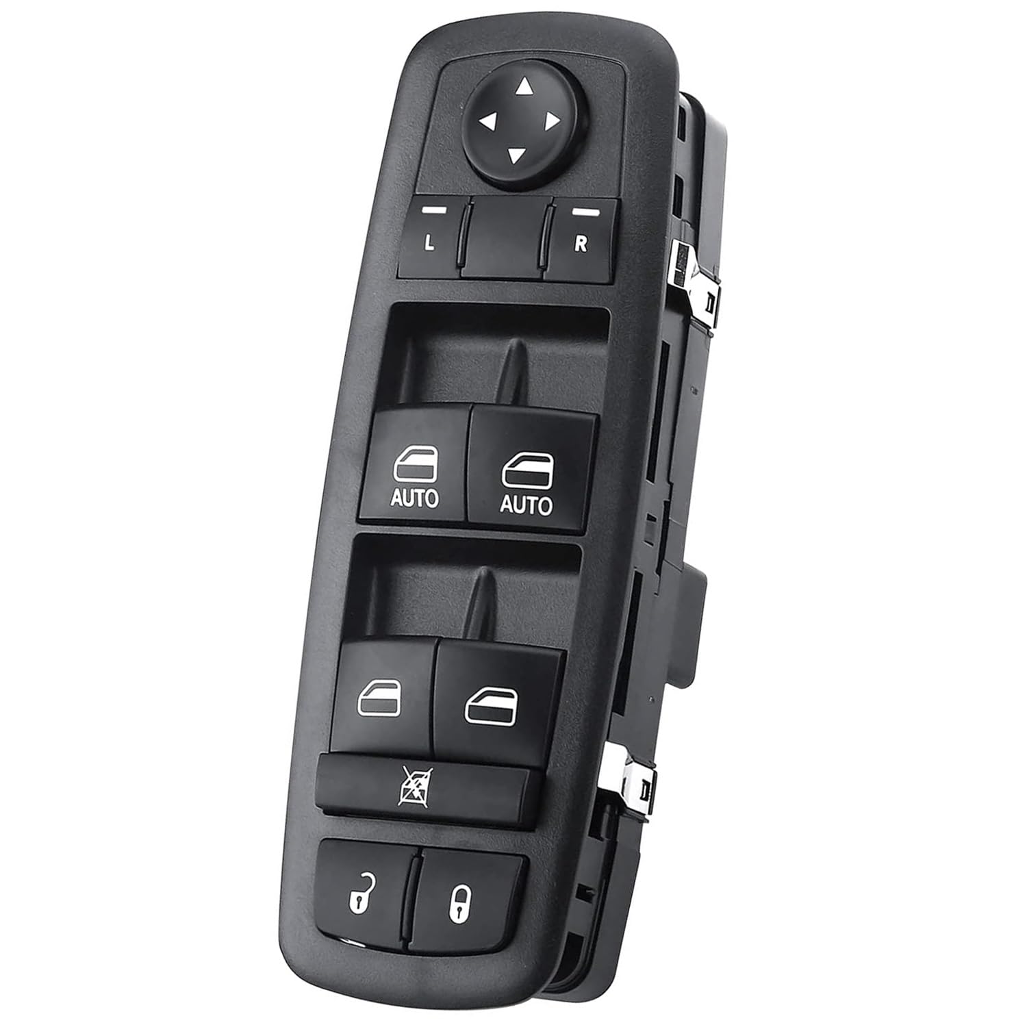 Front Driver Side Power Master Control Window Switch Compatible For 2009-2012 Dodge Ram 1500 2500 3500 Oe Replace # 4602863Ad 4602863Ab 4602863Ac 901-473