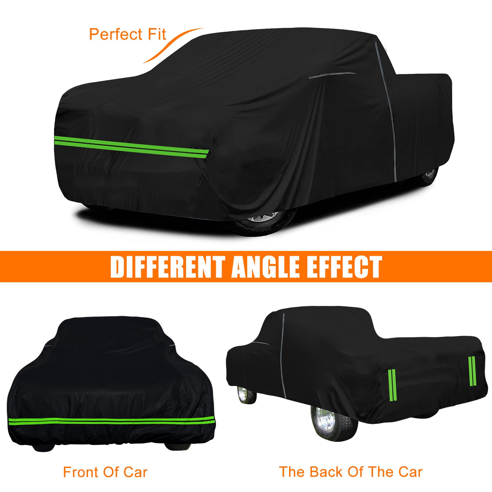 Waterproof Car Cover Replace for Ford F100 F250 1961-1972, F100 F150 F250 1973-1991 2 Door Regular/Standard Cab Long Bed 8ft All