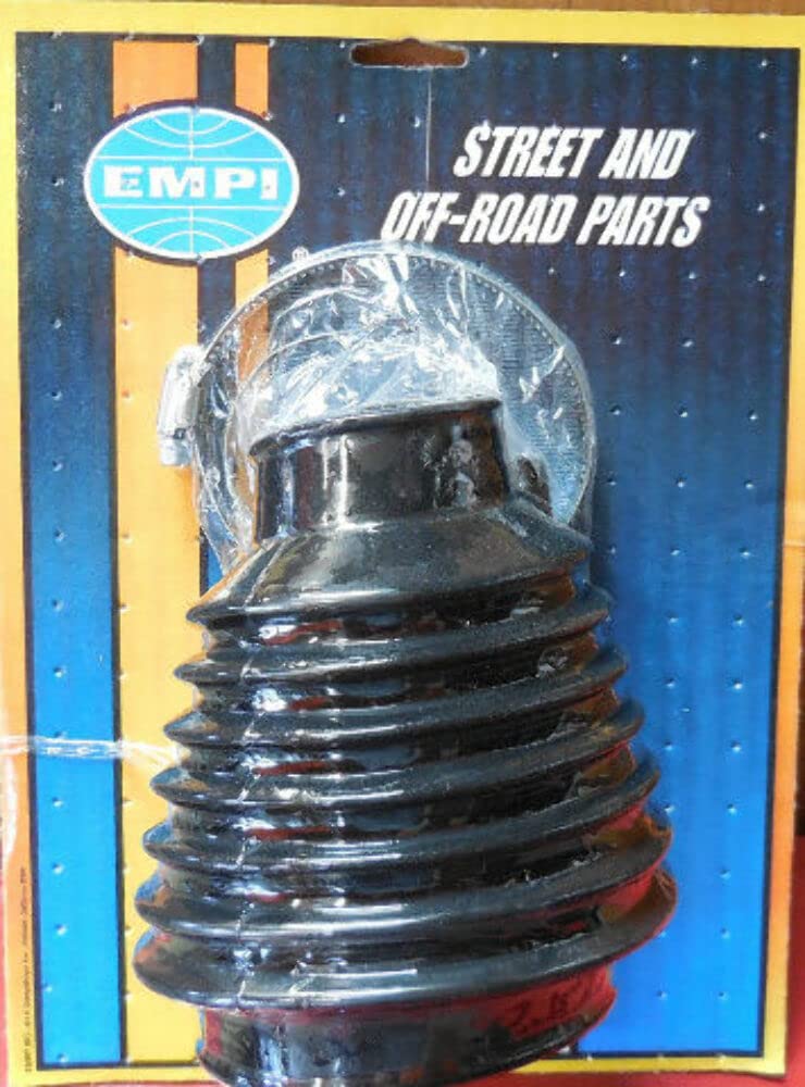 Empi Swing Axle Boot, Black, for Beetle & GHIA 48-68, Pair, Compatible with Dune Buggy