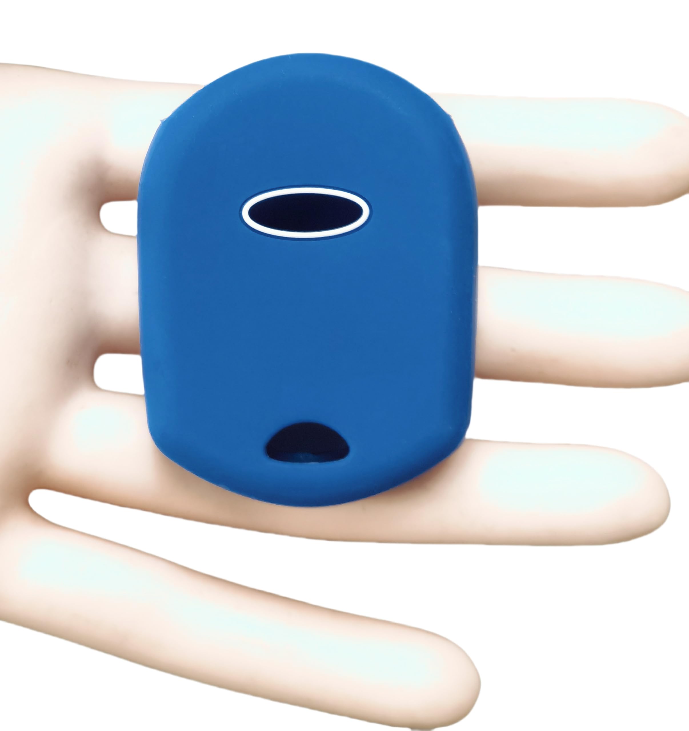 Runzuie 4 Buttons Silicone Remote Key Fob Cover For Ford Escape Explorer Mustang Transit Fusion Focus Lincoln Zephyr Mercury Gra