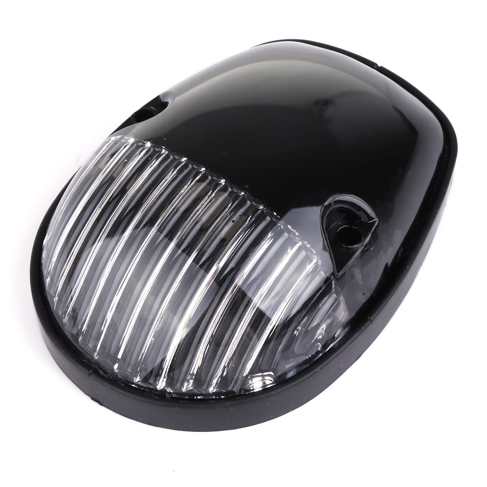 3Pcs Clear Lens Cab Light Cab Roof Running Top Marker Light Assembly T10-10-3528-Smd White With Wiring Pack Replacement Fit For