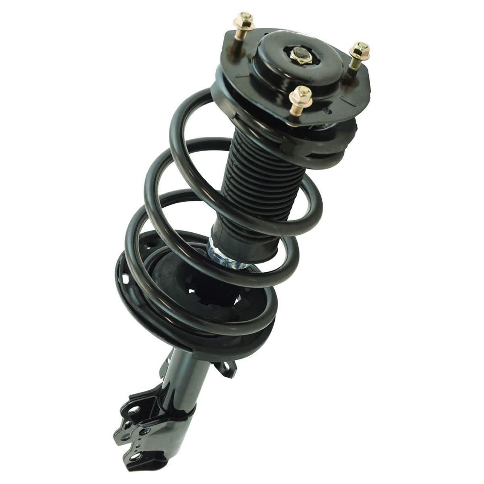 Trq Front Strut & Coil Spring Assembly Set Driver & Passenger Sides Compatible With 08-11 Toyota Highlander