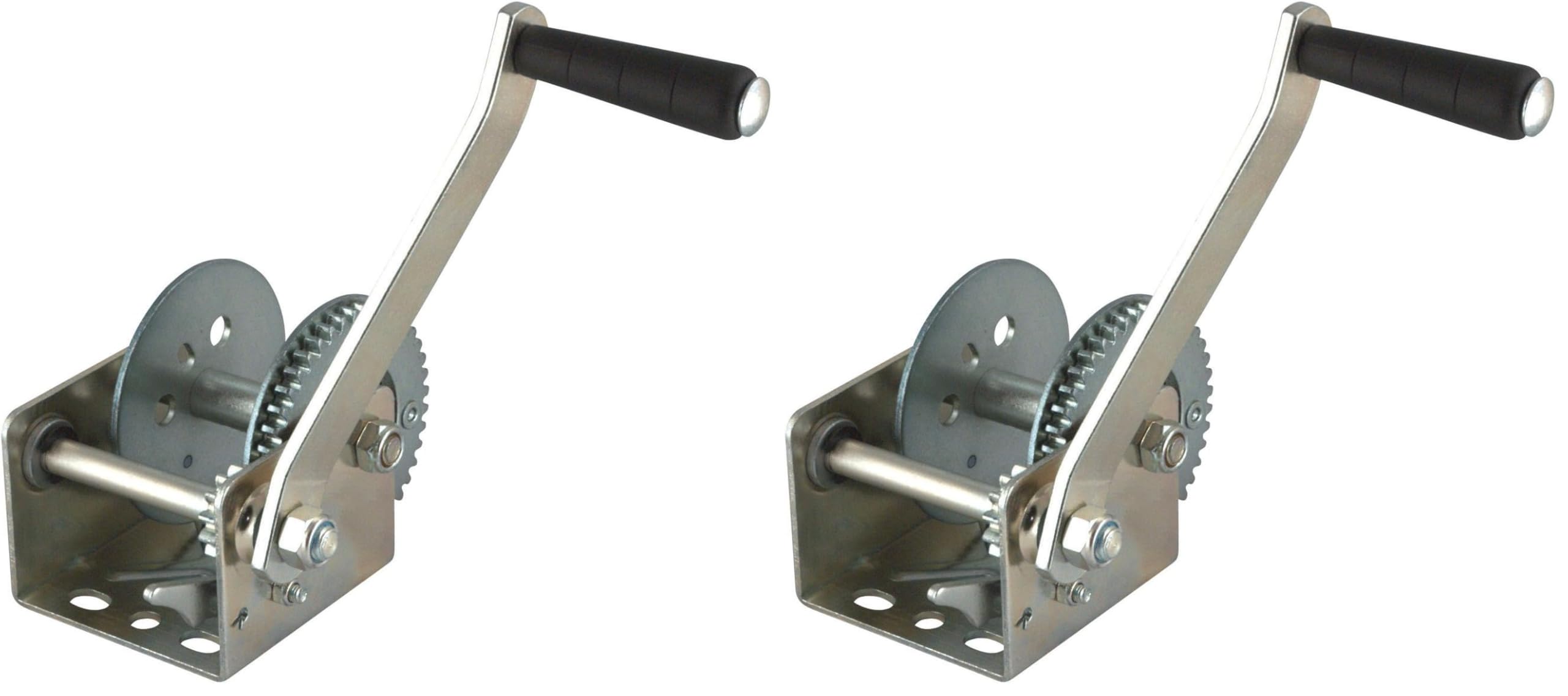 Reese Towpower 74337 600 Pound Capacity Winch, Black (Pack of 2)
