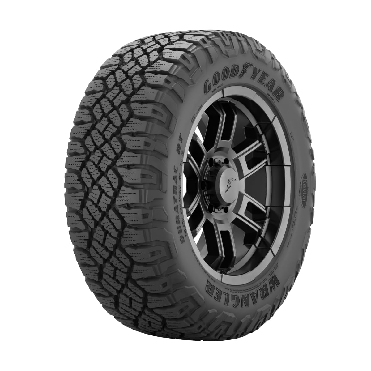 Goodyear Wrangler DuraTrac RT All-Season Radial Tire, LT285/70R17, Set of 1