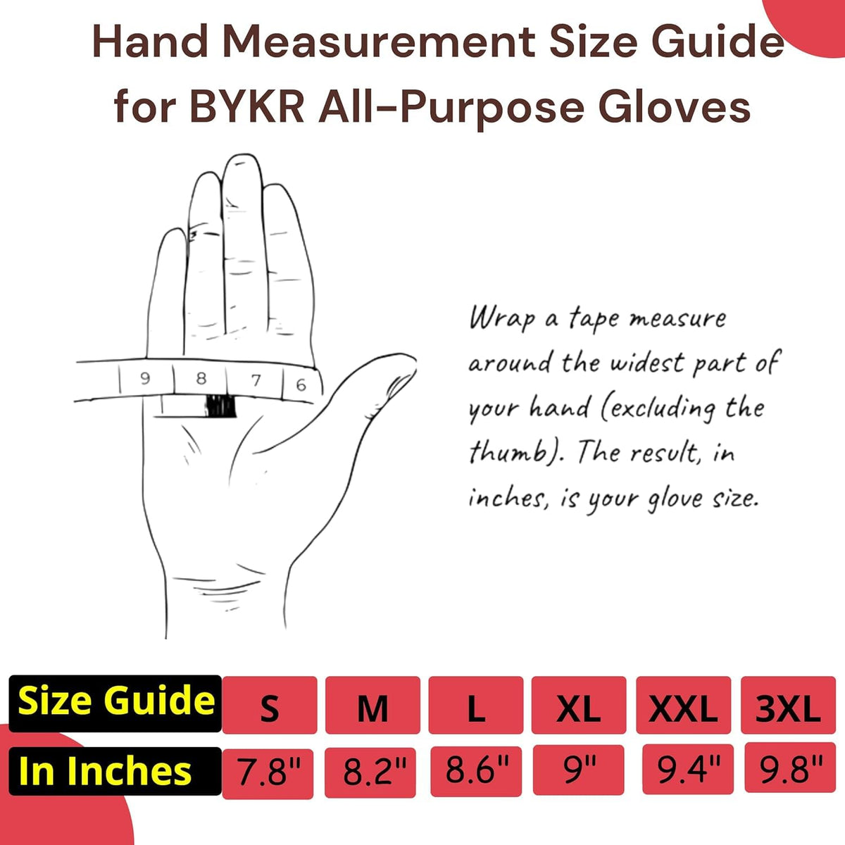 BYKR Motorcycle Gloves - Men & Women, Dirt Bike, MTB, BMX, All-Weather Protection, Green, Size M