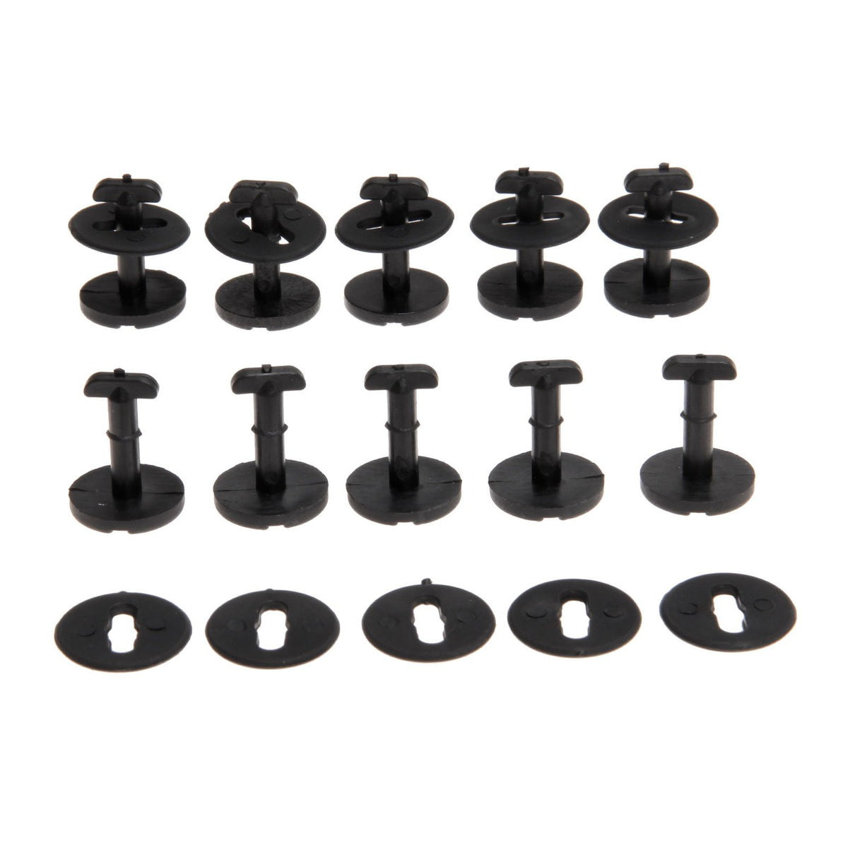 Mtsooning 10Pcs Car Floor Mat Lock Clips, Anti-Slip Fixing Retainers, Black Carpet Clamps Buckles Replacement For Bmw 3 5 7 E36 