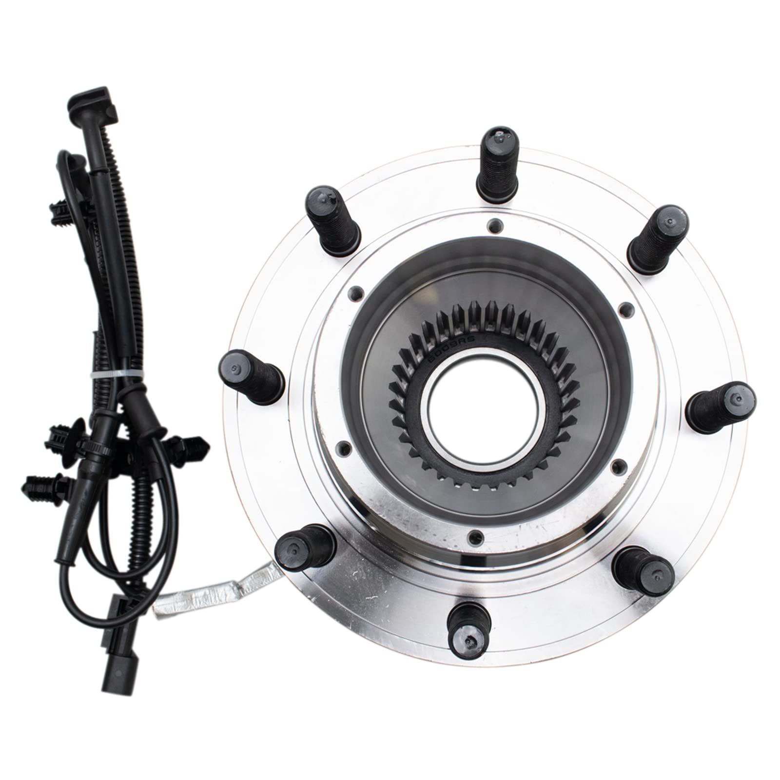 Trq Front Wheel Hub Bearings Assembly Set Compatible With 2017-2022 Ford F-350 Super Duty