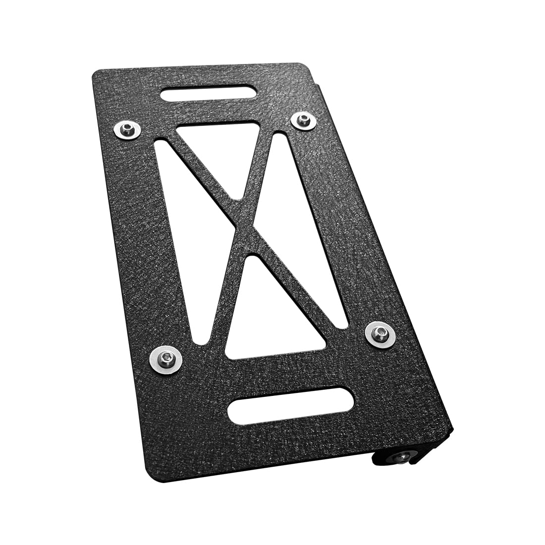 XOOKUN 10'' Hawse Fairlead with Flip License Plate Holder Bracket - Heavy Duty Steel - 10 inches (254mm)