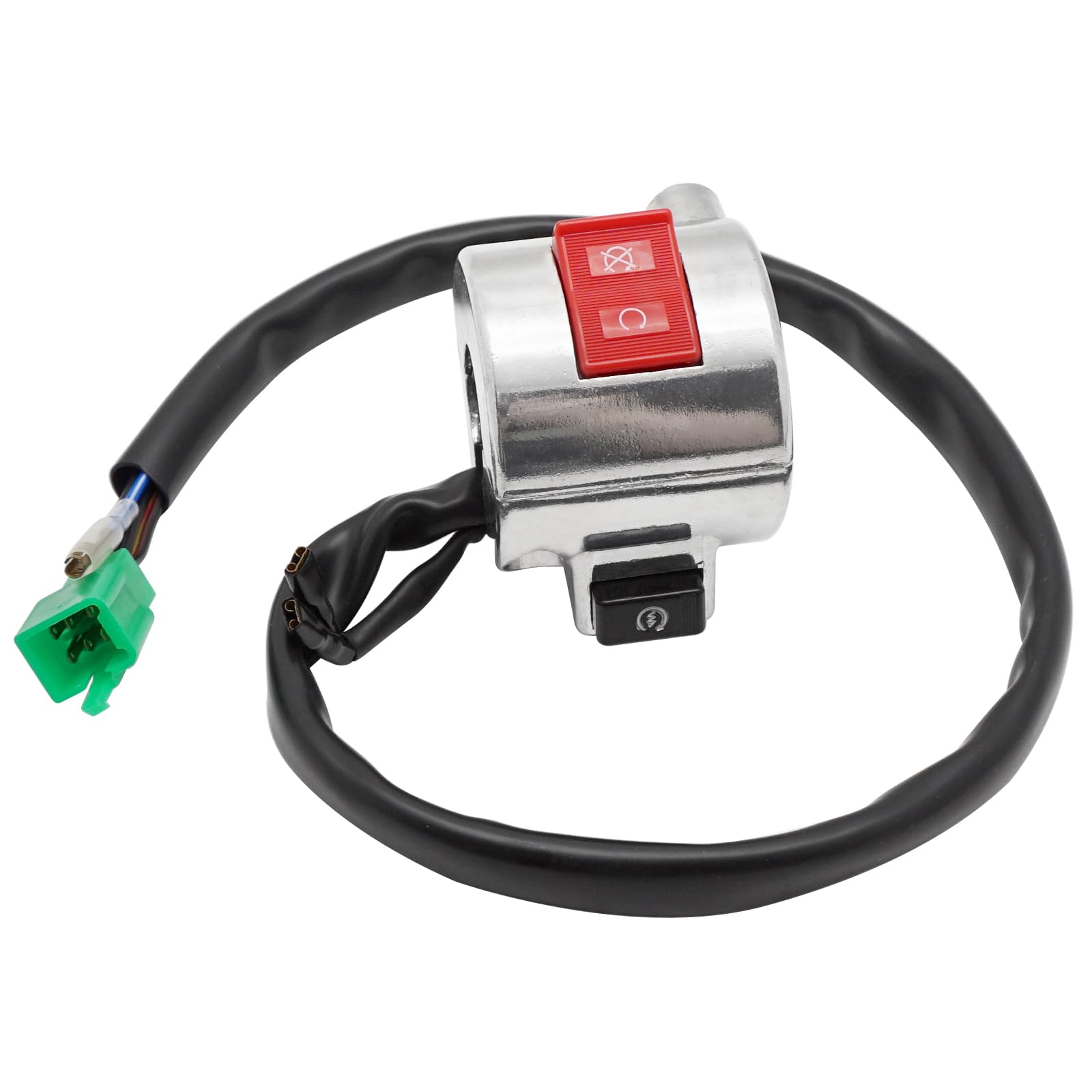 Right Start Stop Kill Control Switch 35013-Mcl-020 Compatible With Honda Shadow Spirit 750 Vt750Dc 2001 2002 2003 2004 2005 2006