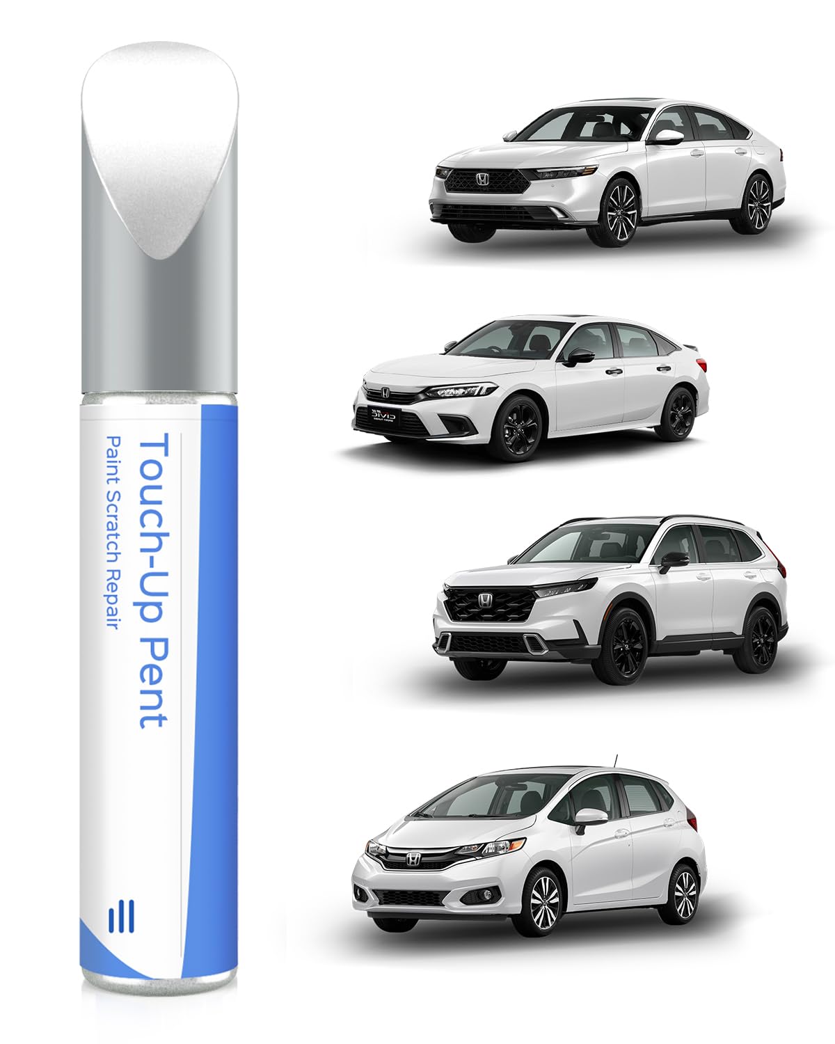 PARTS4EV NH-883P Platinum White Pearl Touch Up Paint Compatible with Honda Exact Match Chips and Nicks Touch Up