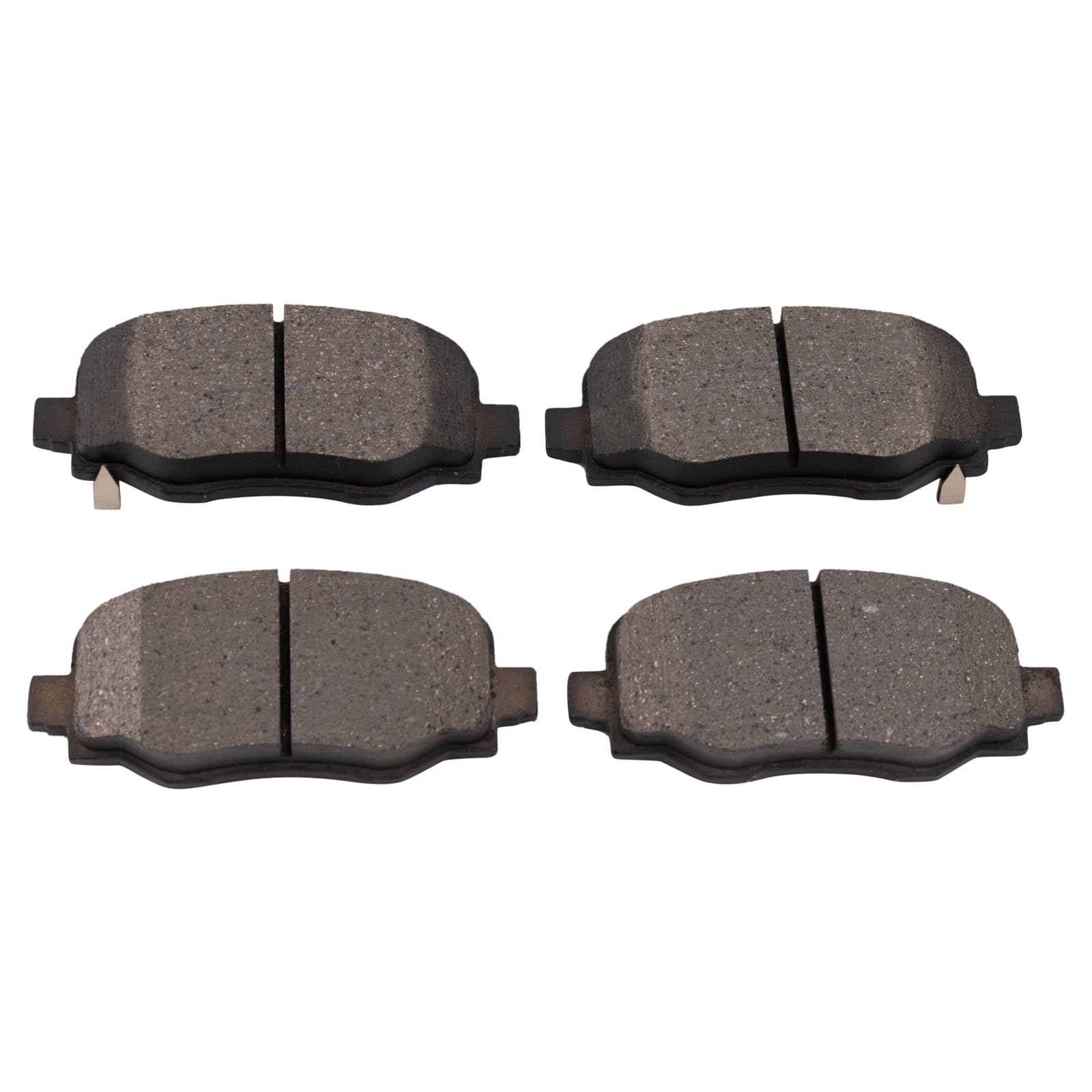 TRQ Rear Brake Pads Ceramic Compatible with 2016-2021 Fiat 500X 2015-2021 Jeep Renegade