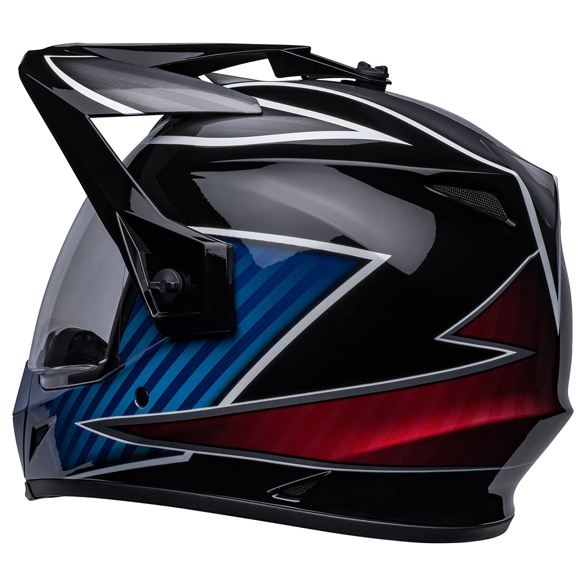 Bell Mx-9 Adventure Mips Dirt Helmet (Dalton Gloss Black/Blue - Large)