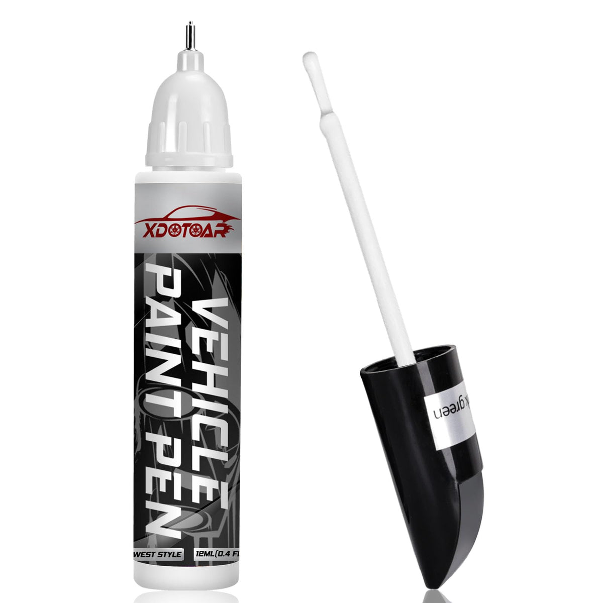 White Car Paint Touch Up Pen, Color Accurate Touch Up Paint For Cars, Professional Automotive Paint Scratch Repair, Lasting Auto