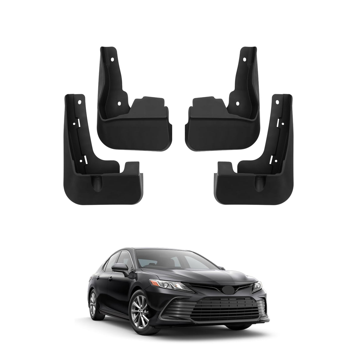 Autorder Mud Flaps Splash Guards For 2025 Toyota Camry Le/Se/Xle/Xse Accessories Mudflap Fender Flares Front And Rear Mud Guard