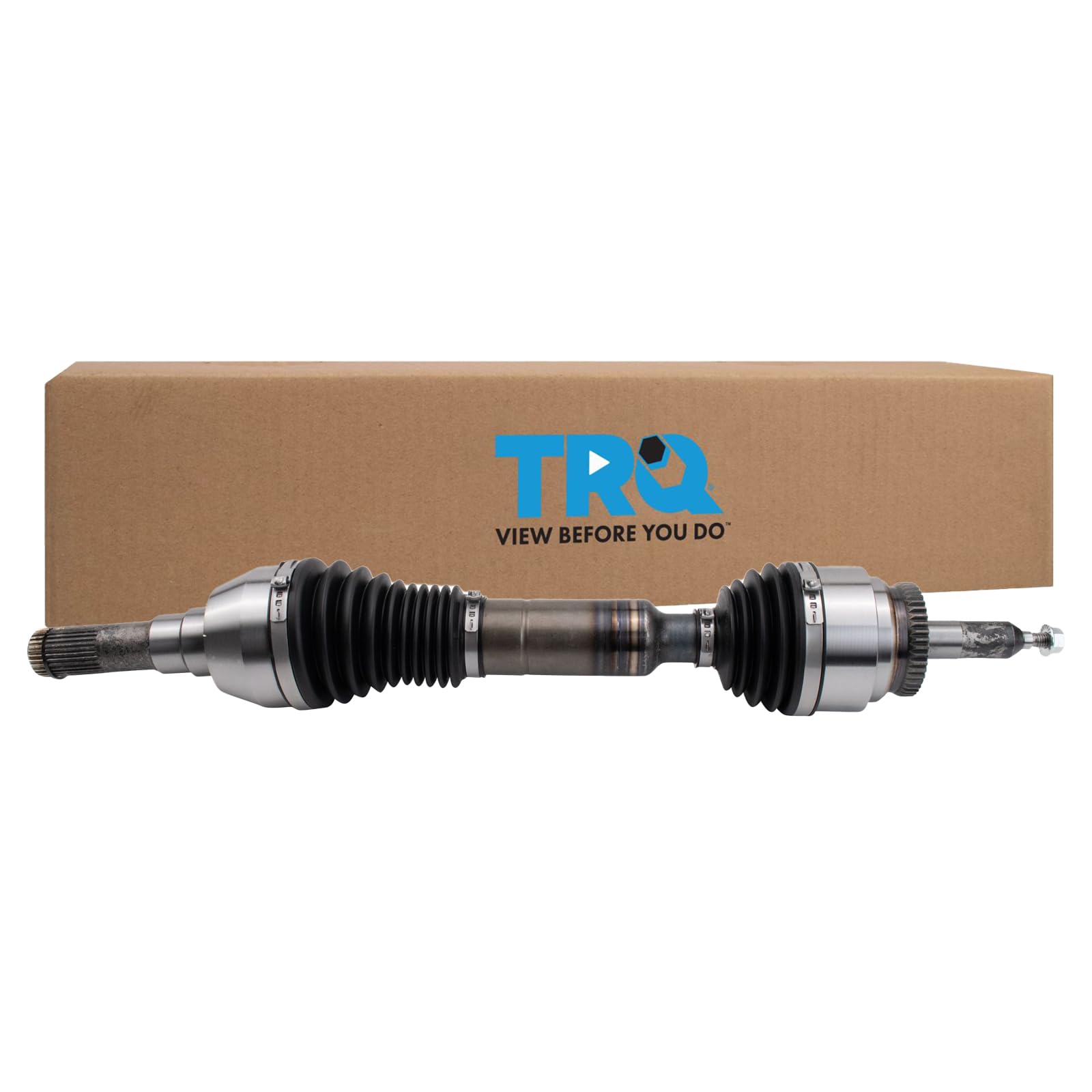 Trq Front Left Cv Axle Shaft Assembly Drivers Side Compatible With 2018-2020 Ford Expedition 2015-2020 F-150 2018-2019 Lincoln N
