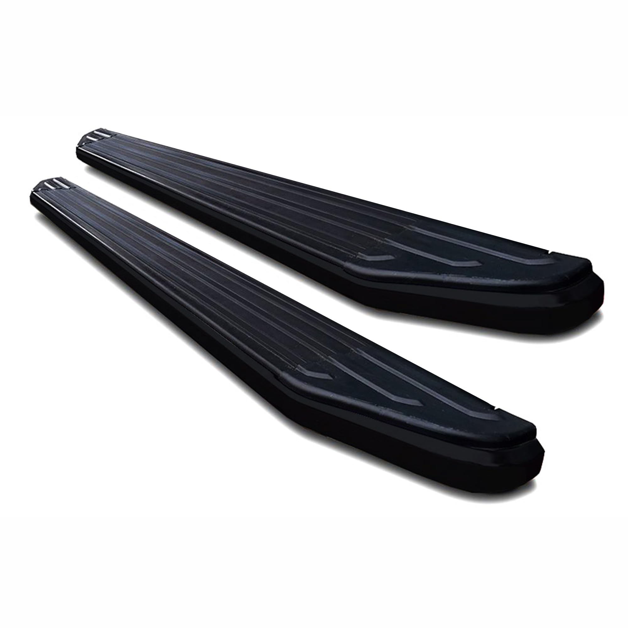 Black Horse Peerless Running Boards Black Compatible with 2016-2022 Honda Pilot|2019-2022 Honda Passport|2017-2022 Honda Ridgeli