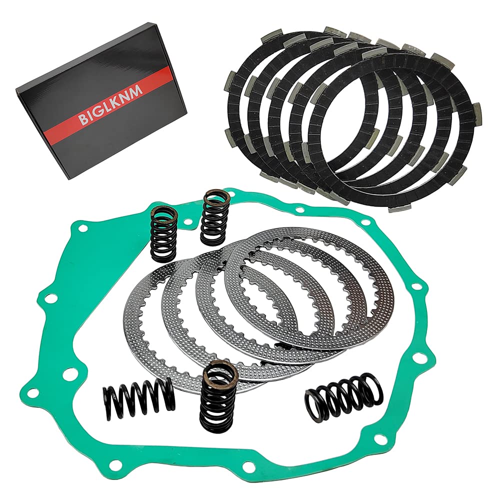 Biglknm Clutch Kit Friction Plates & Gasket Compatible For Honda Recon 250 Trx250 Trx250Te Trx250Tm Trx250X Sportrax 250 Trx250E
