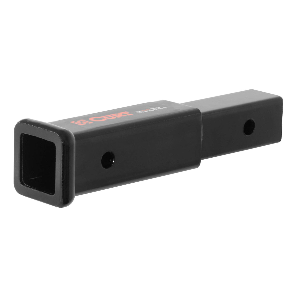 Curt 45791 8-Inch Long Trailer Hitch Extension For 2-Inch Receiver, 3,500 Lbs , Black