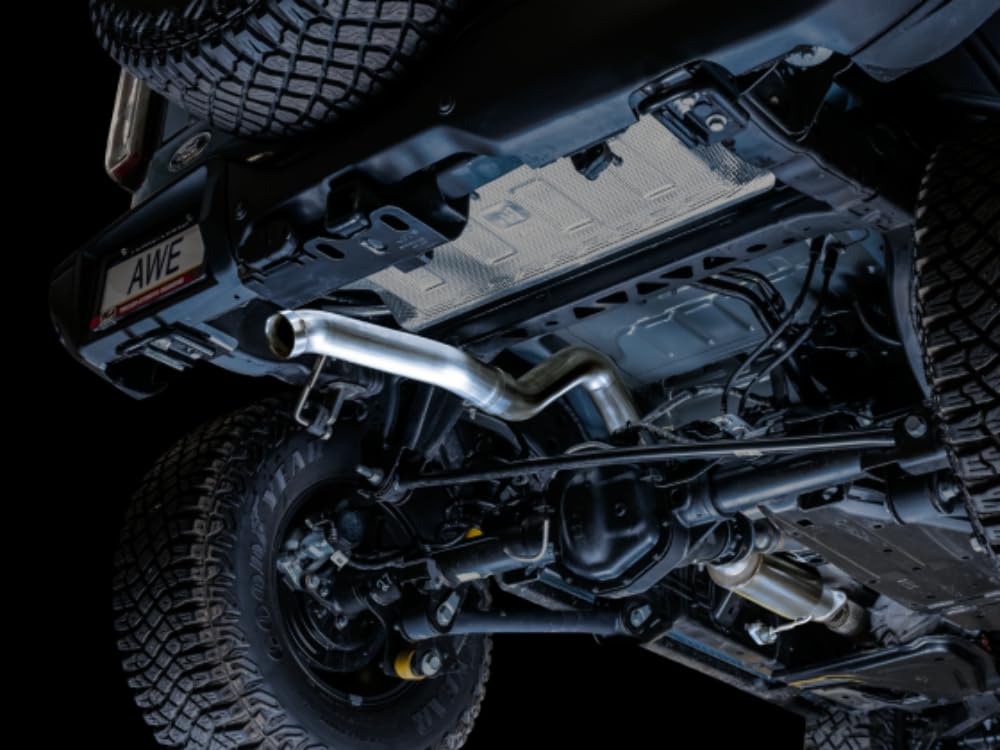 Awe 0Fg Catback Exhaust For Ford Bronco With Bashguard - No Tips