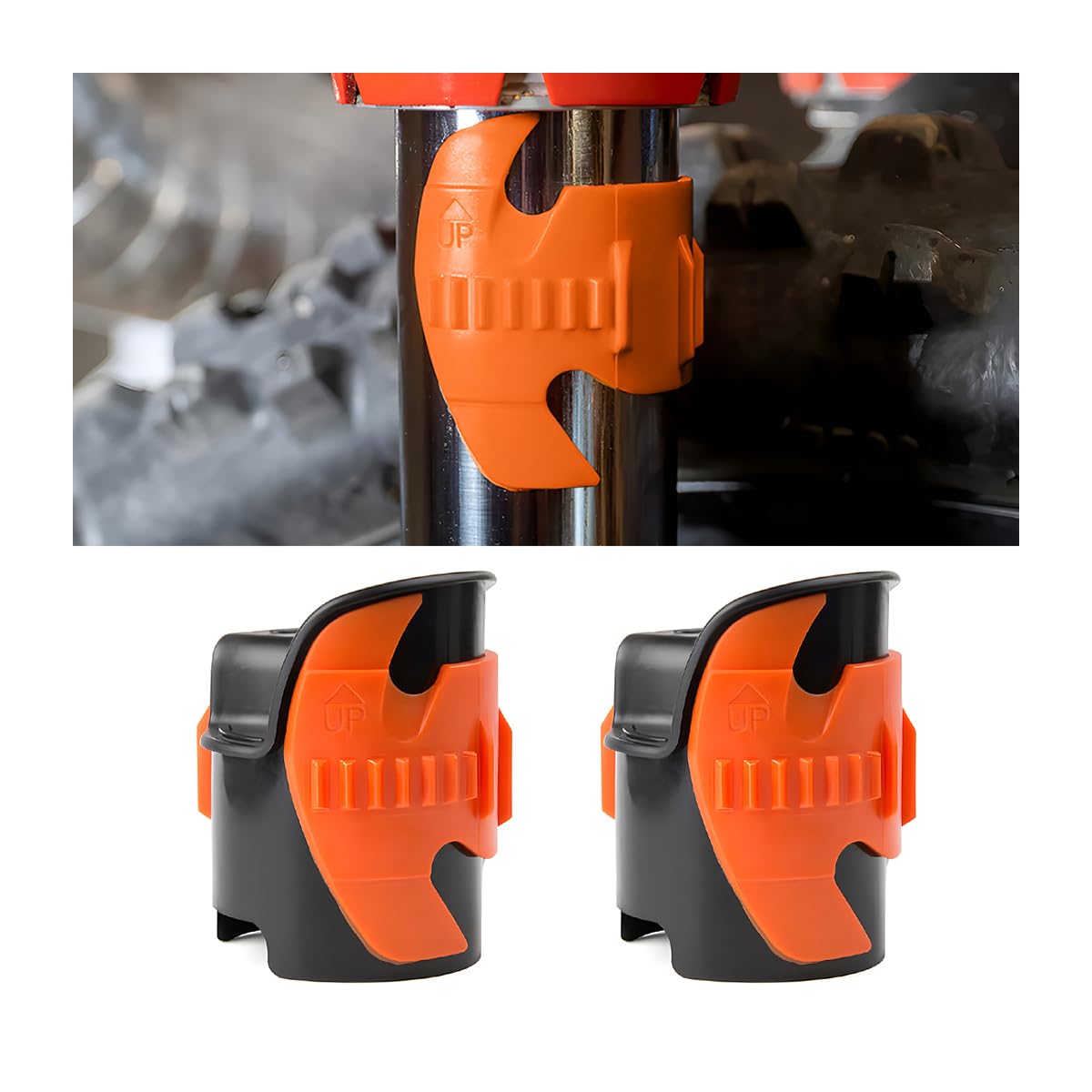 BESULEN 2 Pcs Motorcycle Fork Seal Cleaner Tool, Cleaning Absorber Repair Tools for Dirt Bike, Motorcycle, Universal Motorcycle 