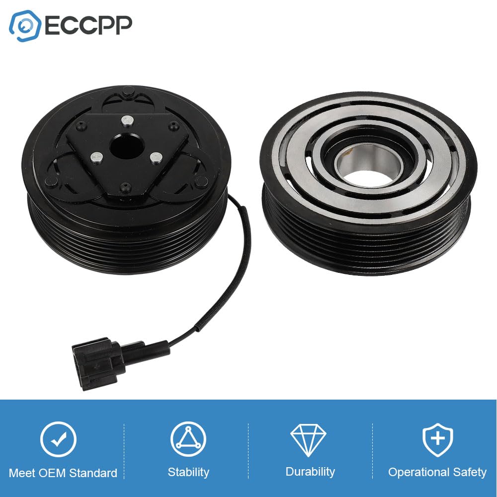 Eccpp Ac Clutch 2011-2017 For Nissan Juke 1.6L Fast Cooling Ac Compressor Clutch
