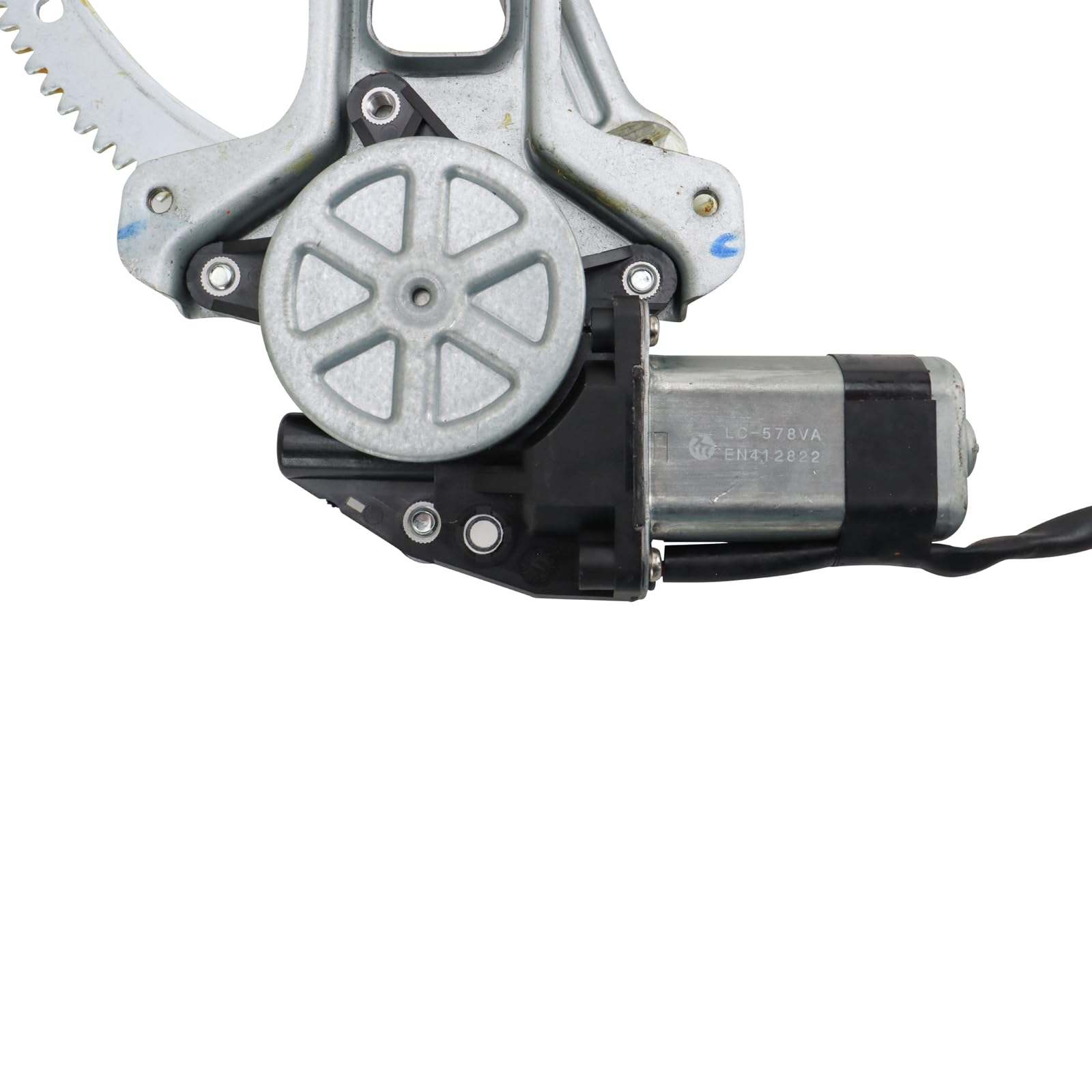 Trq Front Right Power Window Regulator & Motor Assembly Passenger Side Compatible With 1990-1993 Honda Accord Ho1351103
