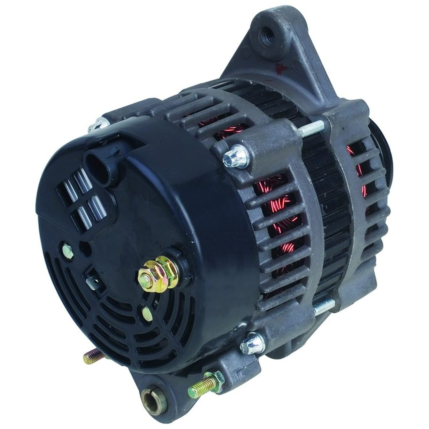 New Alternator Compatible With 1998-2002 Mercruiser I/O 4.3 V6 5.0 5.7 V8 8.1 Carb Efi Mpi Ho 70 Amp 19020611 19020612, Adr0316,