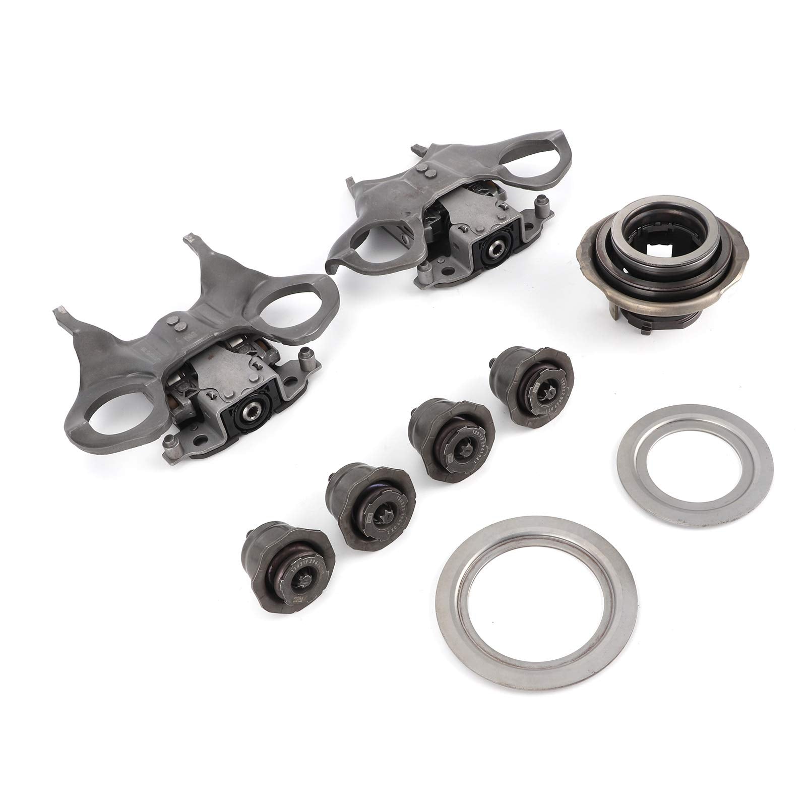 Dual Clutch Shift Fork Kit, Yctze Vehicle Checking Tool Aluminium Alloy Dual-Clutch Fork Replacement For Focus/Fiesta/Ecosport