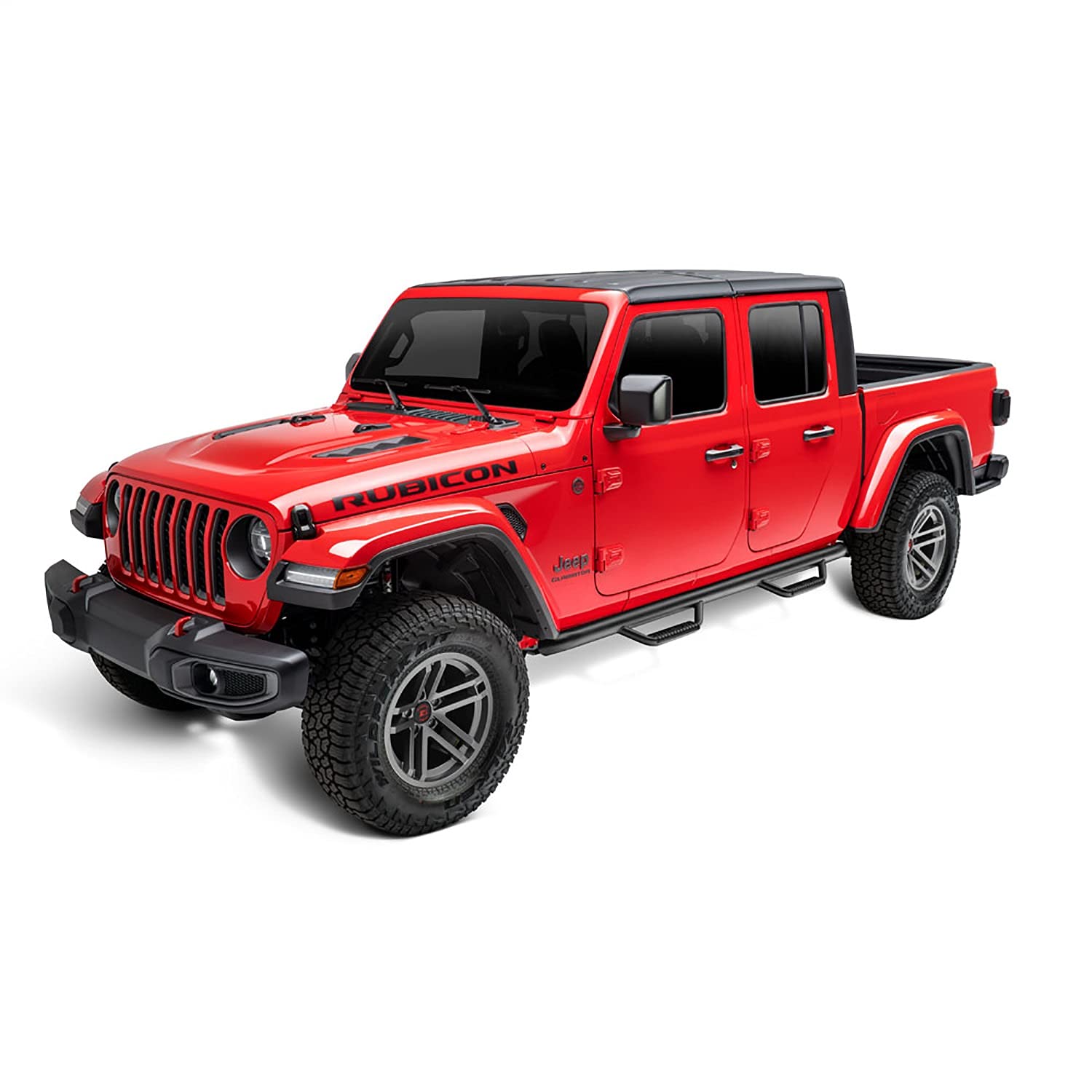 Rugged Ridge 11596.12 Spartan Nerf Bar, Black; 20-Current Jeep Gladiator Jt