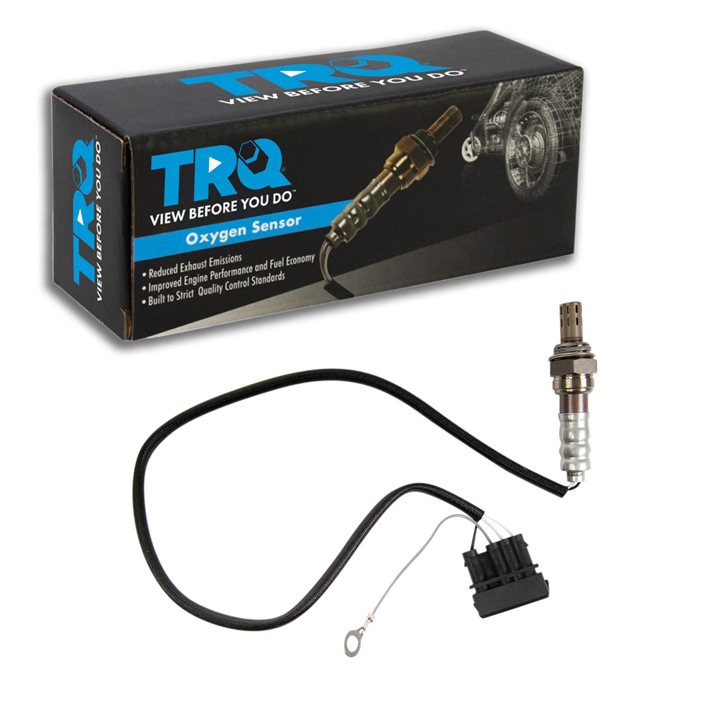 Trq Upstream O2 Oxygen Sensor Compatible With 1990-1993 Volkswagen Cabriolet 1990 Corrado 1991-1993 Fox Passat