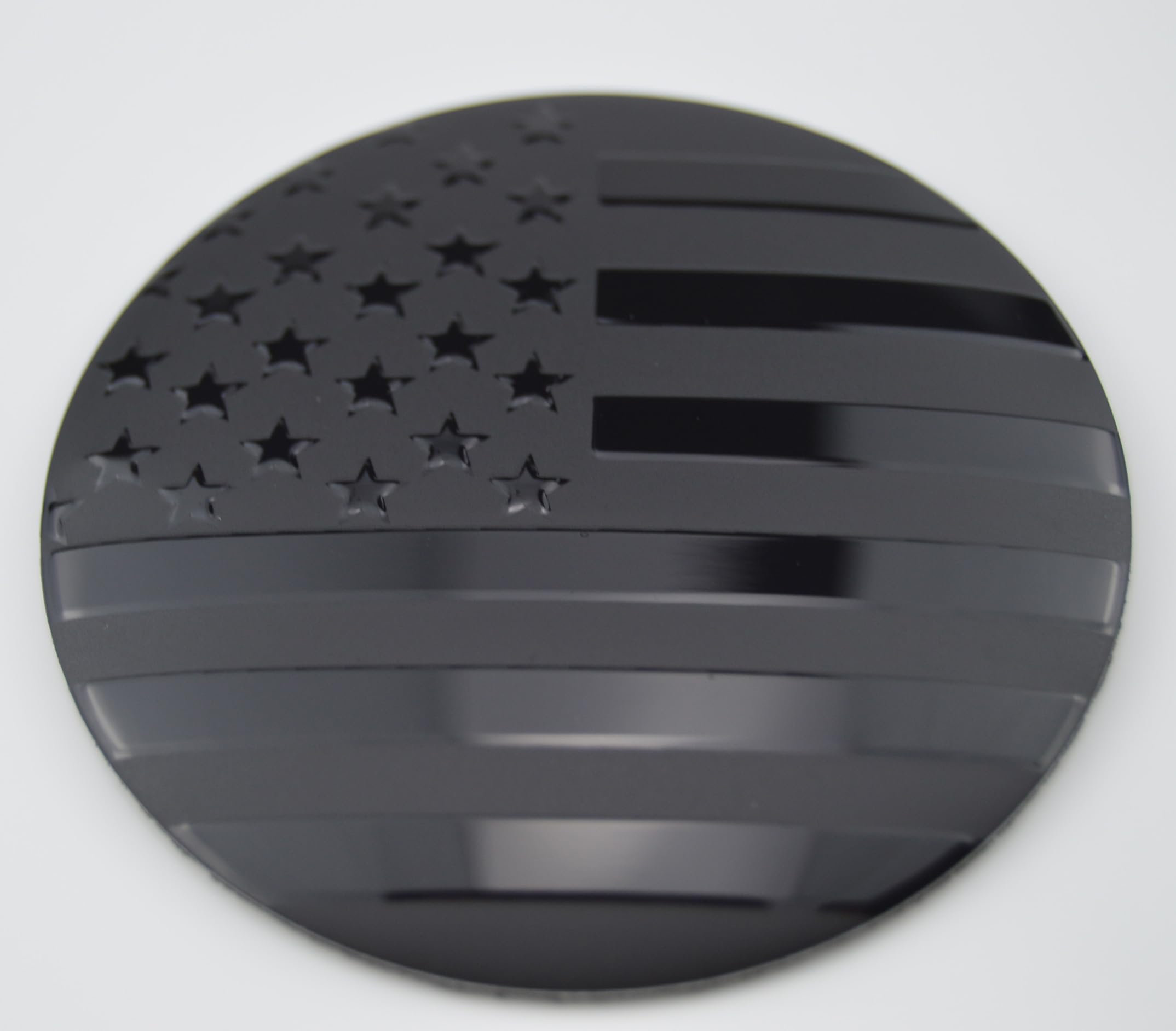 4X 56.5mm=2.24 inches Black American Flag Wheel Hub Center Cap Emblems for Hub Center Cap USA US