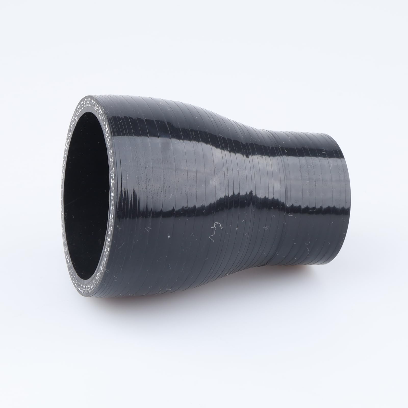 Ac Performance Id 2'' To 1.25'' (51Mm To 32Mm) Silicone Hose Straight Reducer 3-Ply Reinforced Black, 3'' Length