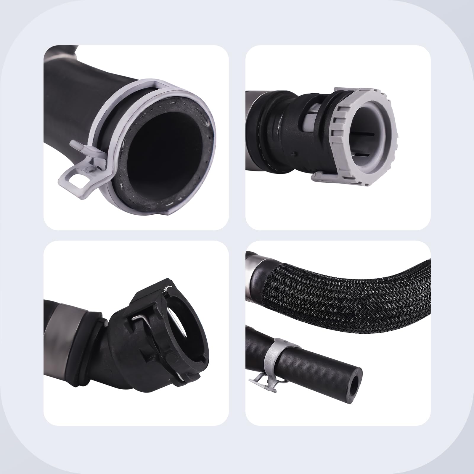 HVAC Heater Hose Compatible with Ford Escape 1.6L L4-Gas 2013-2016 Replacement for CV6Z-18472-AB, CV6Z-18472-F, CV6Z-18472-S, He