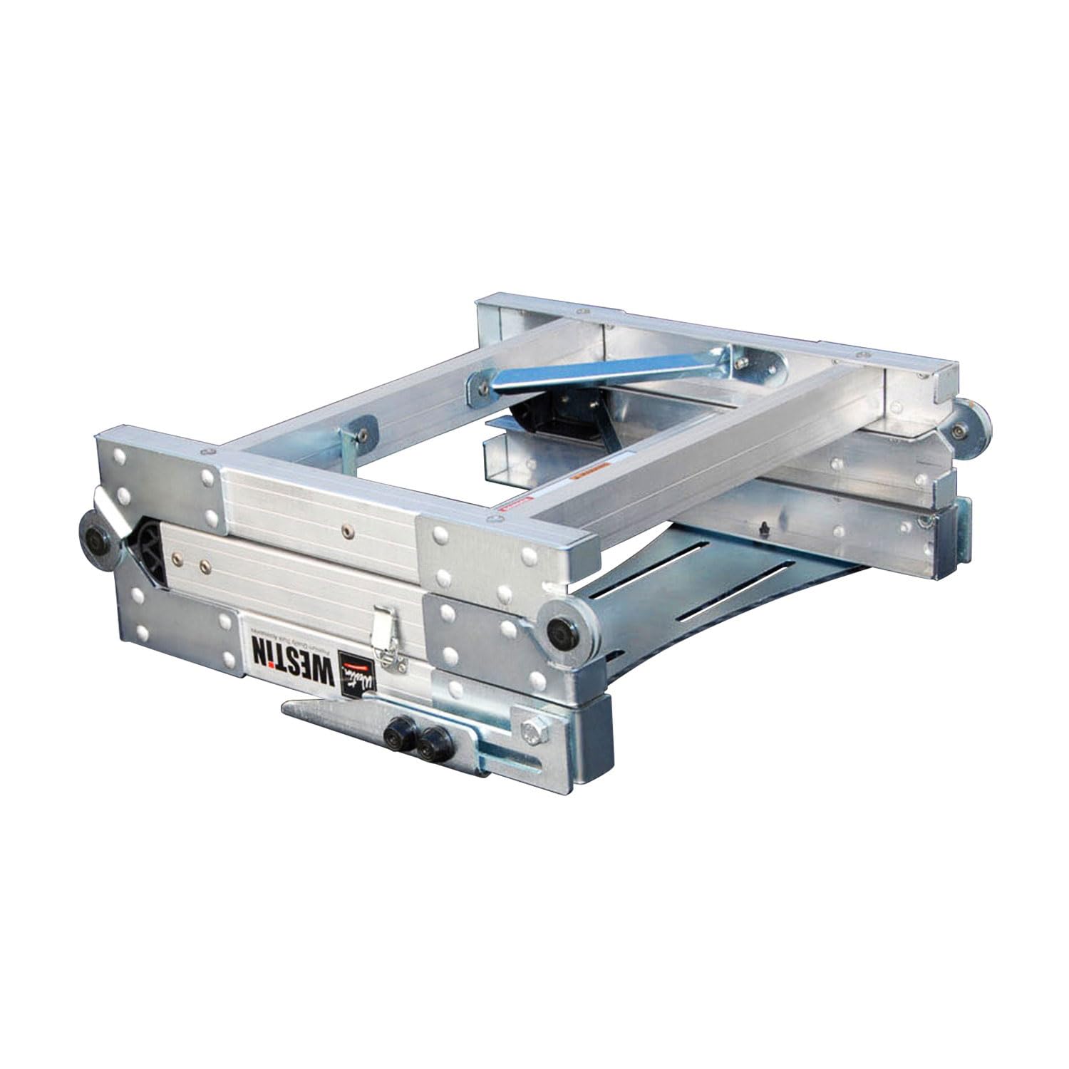 Westin Tailgate Ladder, Truck-Pal, 38 In Extended Length, Aluminum, Natural, Various Applications, Each