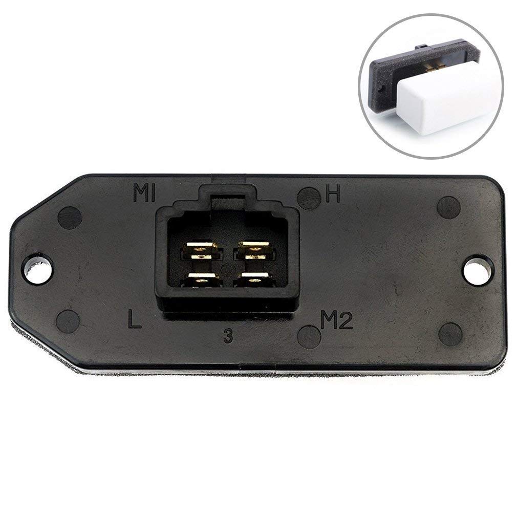 Teilehaus Hvac Fan Blower Motor Resistor Compatible With 1994-2008 Dodge Ram 1500 2500 3500 Pickup,1993-1999 Grand Cherokee,Blower Relay Fan Resistor Replaces 4720278, 973-020, Ru876, Ru109 Fan Motor