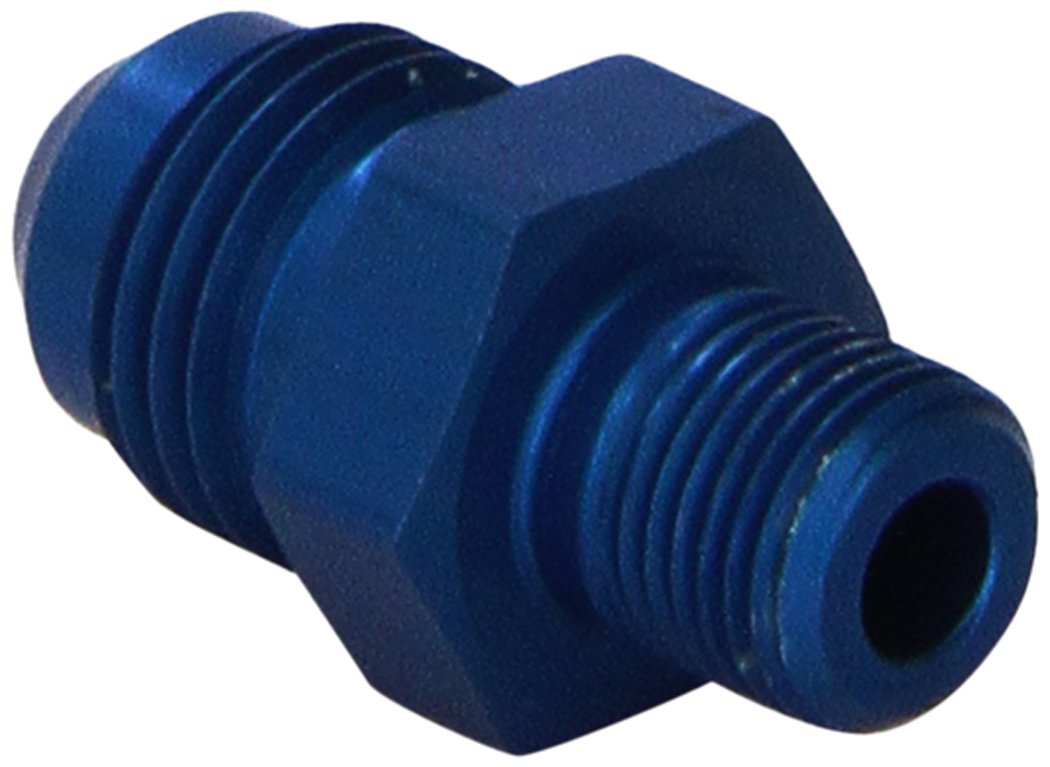 Aeroquip Fcm2003 Blue Anodized Aluminum -06An Flare To 1/8'' Npt Pipe Fitting