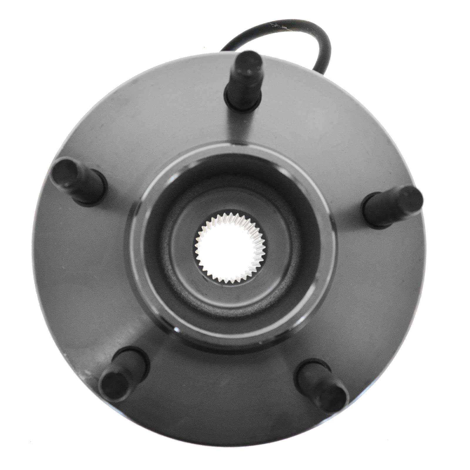 Trq Rear Left Right Wheel Hub Bearing Assembly Driver Passenger Side Compatible With 2005-2006 Chevrolet Equinox 2006 Pontiac To