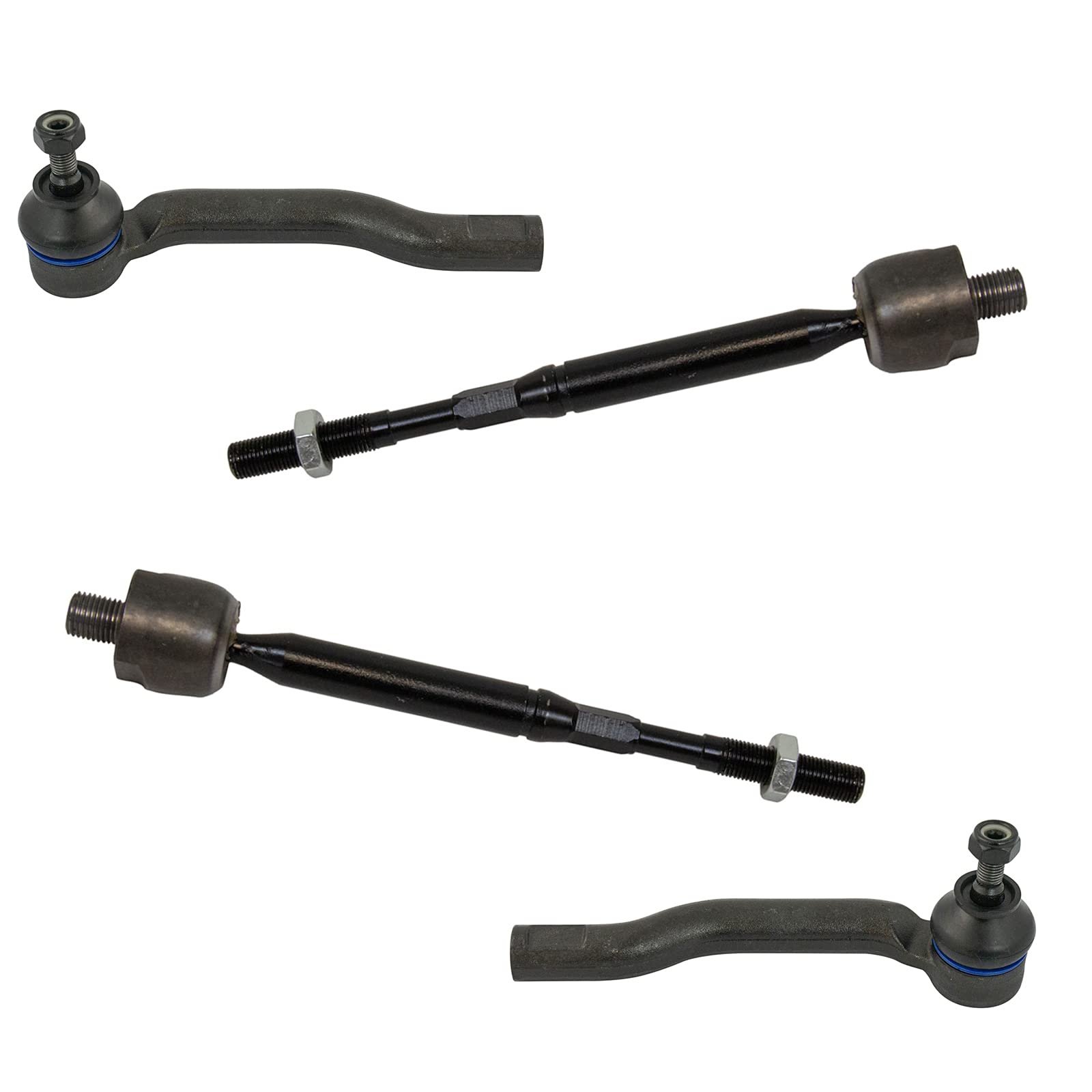 Trq Front Tie Rod Set Compatible With 2012-2019 Nissan Versa 2014-2019 Versa Note