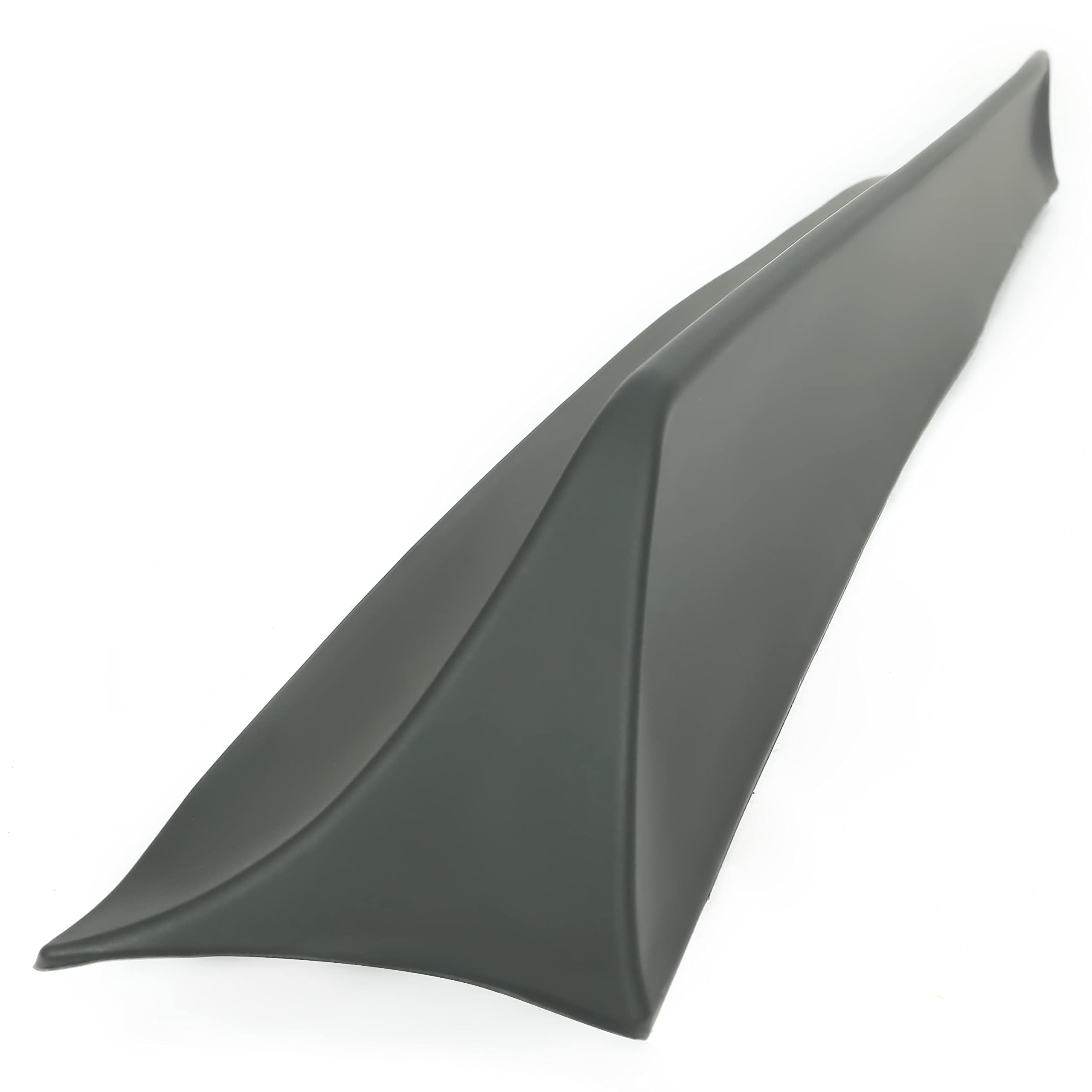 KUAFU Trunk Rear Bumper Spoiler Compatible with 1967 1968 Pontiac Firebird Chevrolet Camaro Wing Fin Air Dam Deflector Nylon Gra