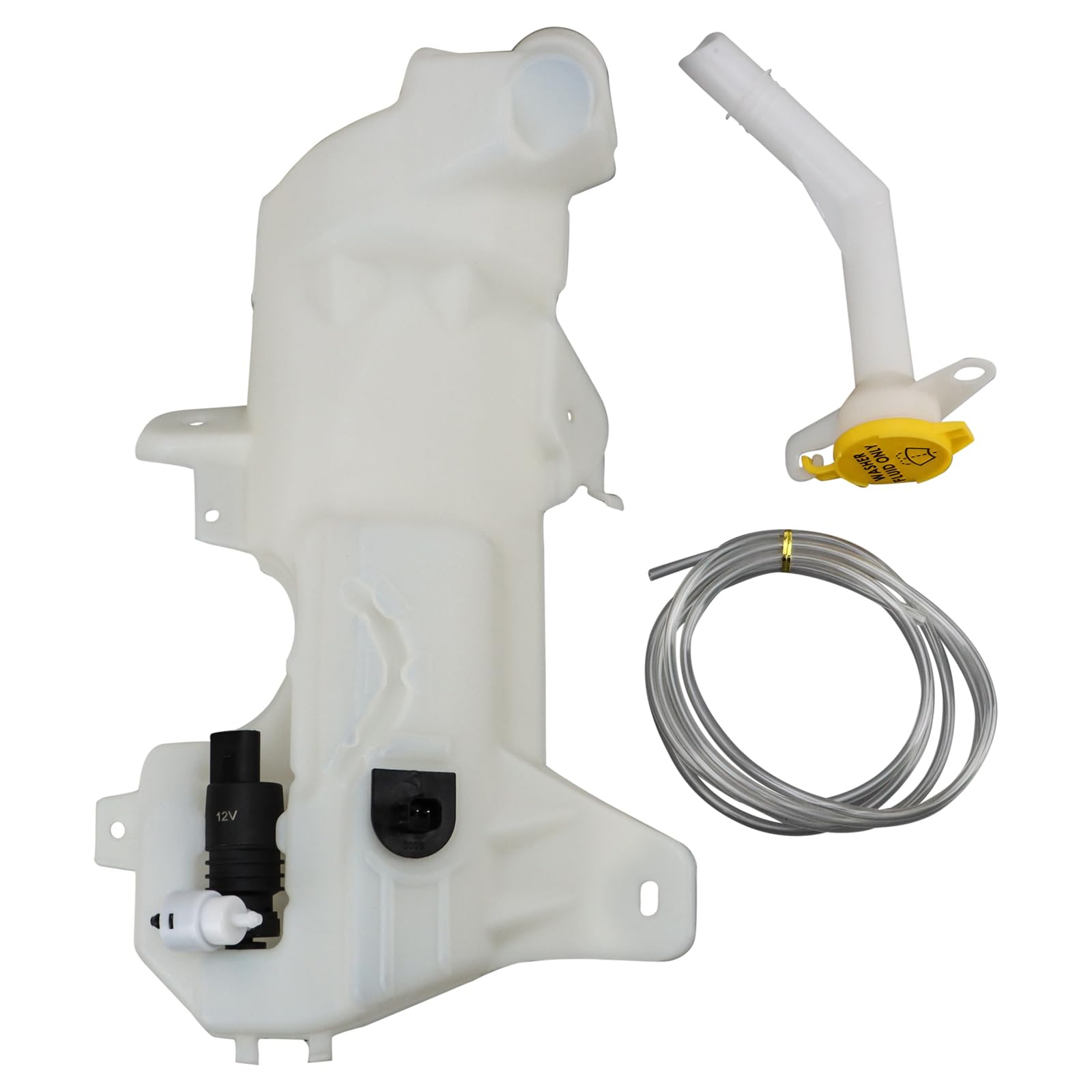 Trq Windshield Washer Reservoir Compatible With 2017-2022 Chrysler Pacifica Ch1288268
