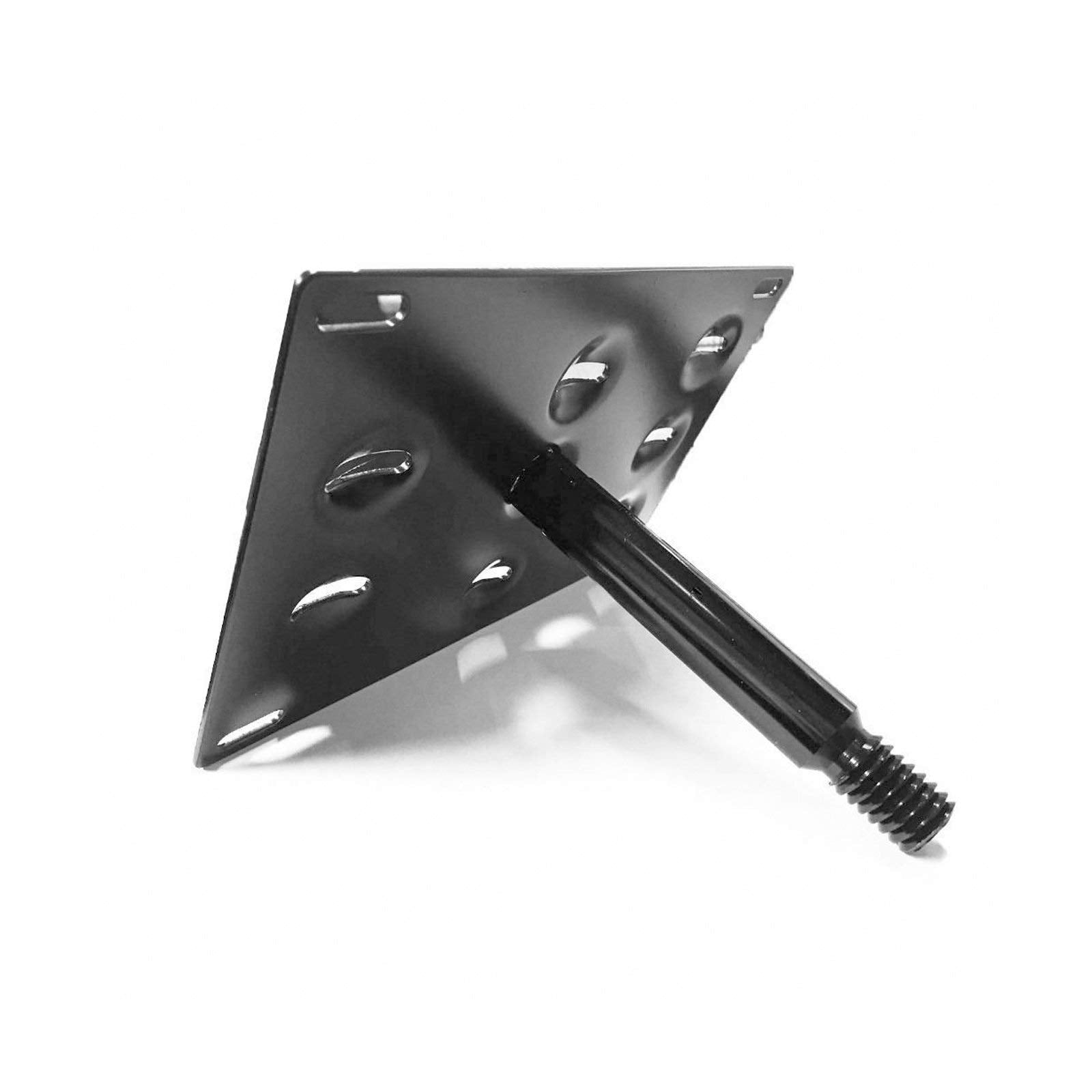 Xotic Tech Tow Hook License Plate Screw On Mount Bracket Compatible With Jaguar Xf 2009-Up, Xe 2017-Up (Black)