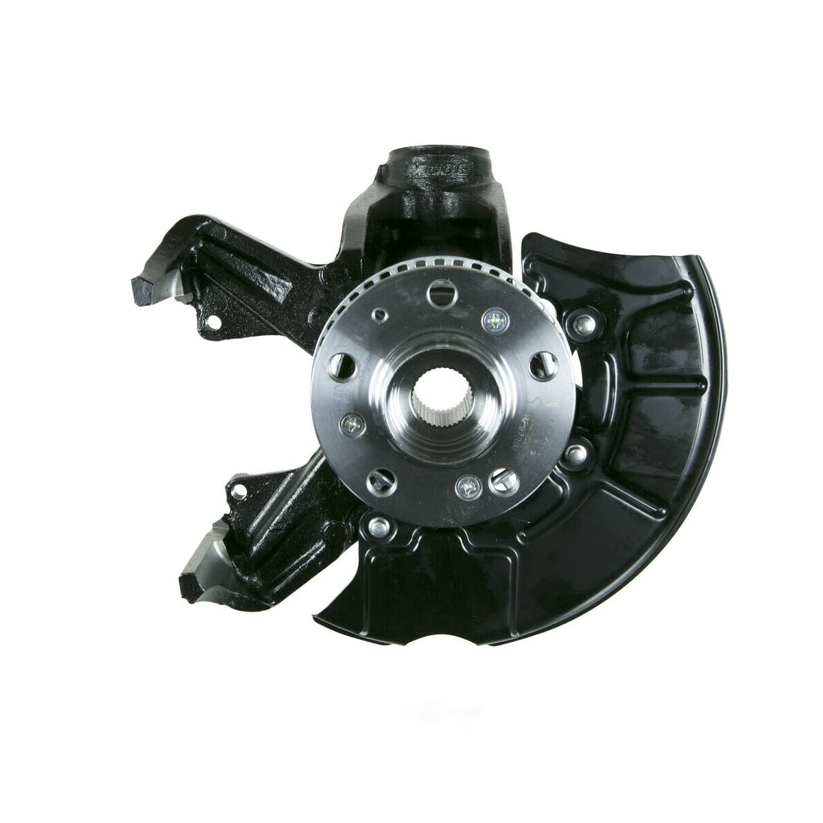 Autoshack Front Steering Knuckle & Wheel Bearing Hub Assembly 5 Lugs With Abs Driver Side Replacement For 1998-2010 Vw Beetle 1999-2006 Golf Jetta 2007-2010 Golf City 1.8L 1.9L 2.0L 2.5L Fwd Kn100009